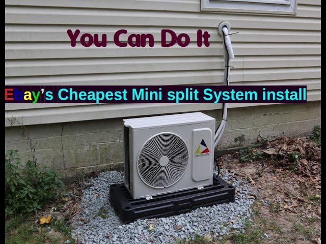 How To  Install a Mini Split Heat Pump Confortotal DIY