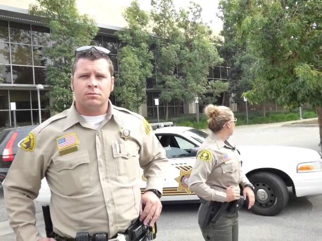 1st Amend Audit Chino Hills PD, Deputy annoyed by our lack of conversation