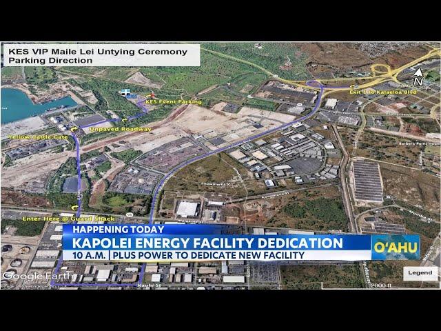 Kapolei Energy Storage Facility dedication marks milestone in Oahu's sustainable power transition