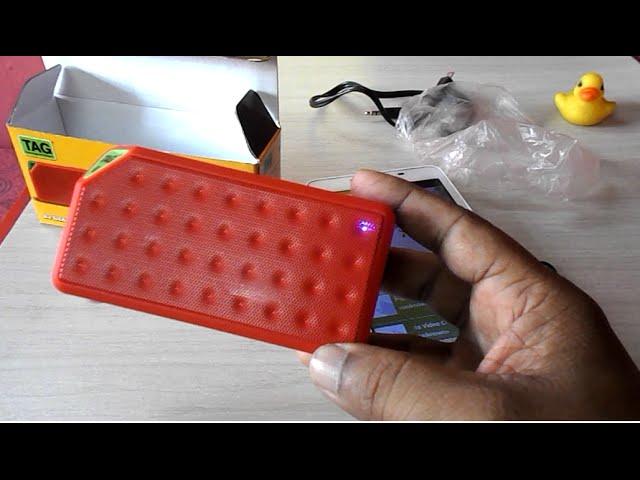 Tag Bluetooth Speaker X3 Unboxing & Sound Testing