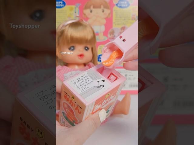 Unboxing Retro Chi-chan Doll with magic food toy #asmr #magicfood #foodtoys #vintagetoys #toyshopper