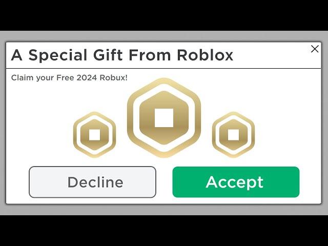 GET THIS FREE ROBUX BEFORE ITS GONE! 