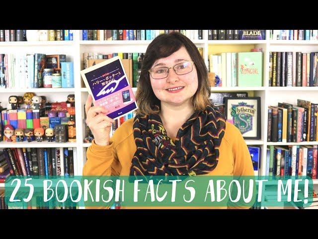 25 BOOKISH FACTS ABOUT ME! | Cori