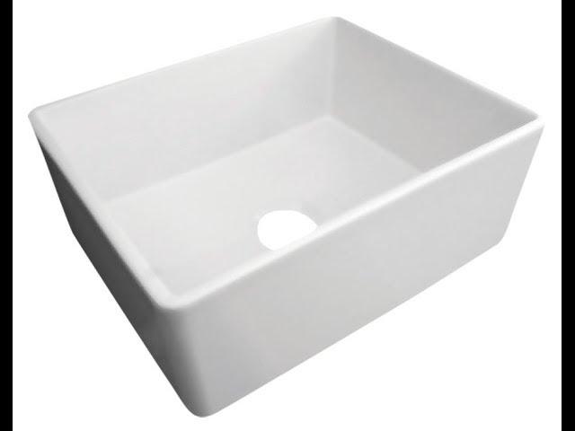 ALFI brand AB505 Fireclay Farm Sink