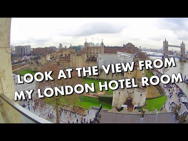 LUXURY HOTEL RIGHT NEXT TO THE TOWER OF LONDON and TOWER BRIDGE - Cheval Three Quays Suite Tour