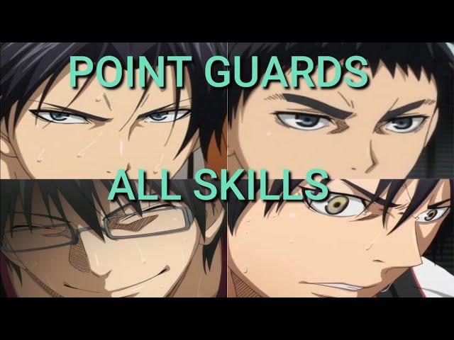 POINT GUARDS ALL SKILLS