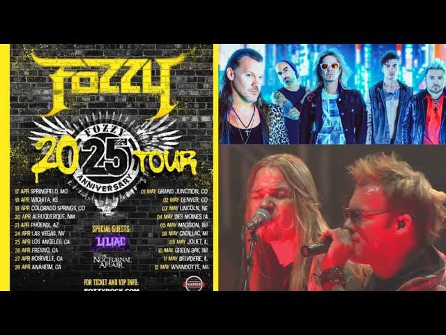 Fozzy (Chris Jericho) 25th Anniv tour w/  Liliac and The Nocturnal Affair