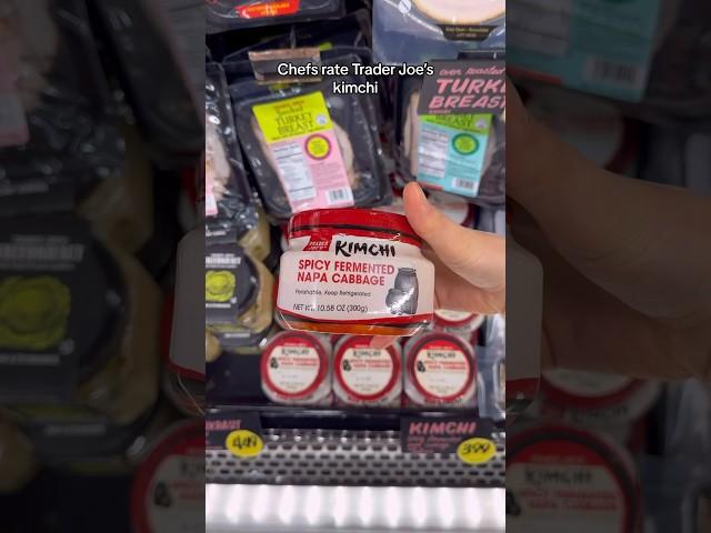 chefs rate trader joe’s kimchi #everythingkimchi #ratingkoreanfood