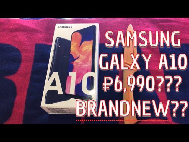 SAMSUNG GALAXY A10 UNBOXING & FULL SPECS | PHILIPPINES