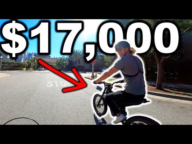 I Should've NEVER rode this $17,000 Ebike!