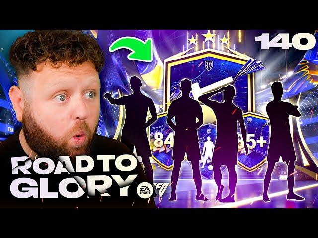 TOTY CRAFTING SBC FINISHED!! BIG PACKS!!!  FC 24 Road To Glory #140