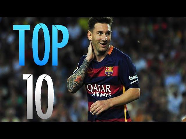 Lionel Messi ● Top 10 Curve Goals | HD