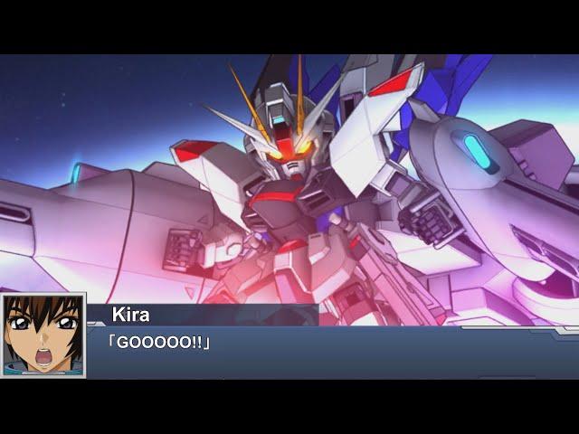 [ENG Sub]Super Robot Wars DD - Freedom Gundam Attacks(SSR5)