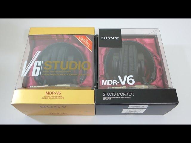 Sony MDR-v6 in NEW Packaging