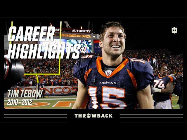 Tim "TebowMania" Career Highlights | NFL Legends