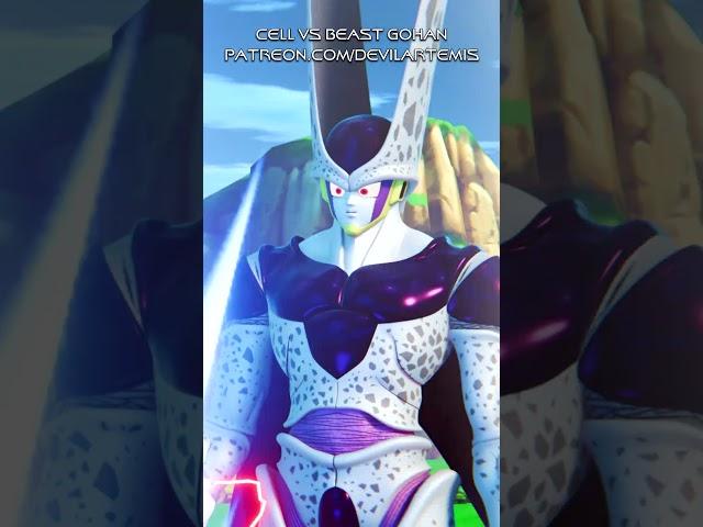 Beast Cell Vs Beast Gohan? #short