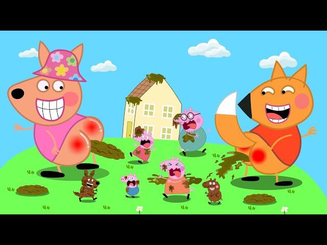 Peppa and the Fox continue the "mystery" game again!!?| Peppa Pig Funny Animation