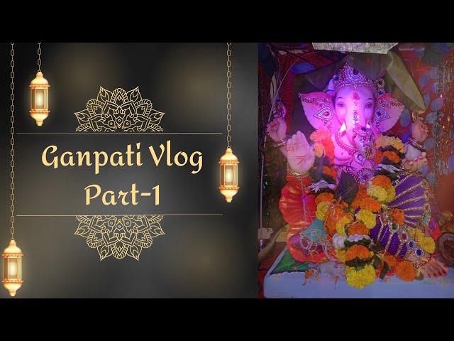 Vishal Bind Vlog Grand Ganpati Celebration | Vlog Part 1 | Ganesh Chaturthi Special || #9vlog