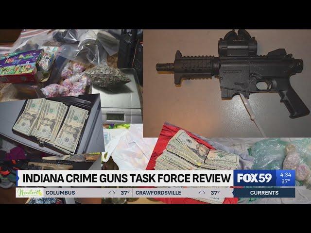 Indiana Crime Guns Task Force seizes more than 270 guns, resulting in 232 arrests in 2024