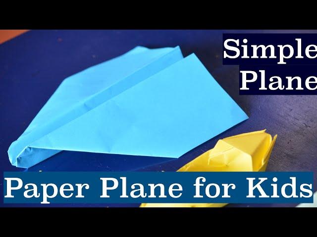 Simple Plane - Paper Plane for Kids..