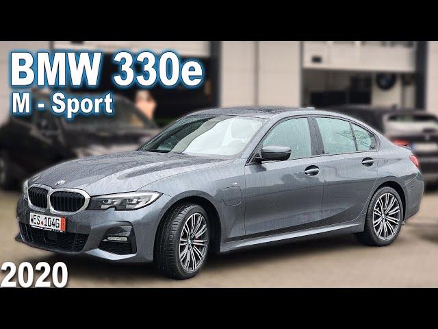 BMW 330e M Sport 2020 - cât consumă?