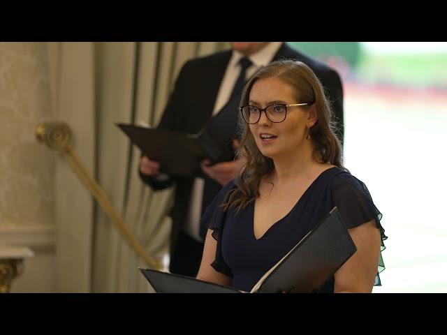 'The Deer's Cry' - Chamber Choir Ireland at Áras an Uachtaráin