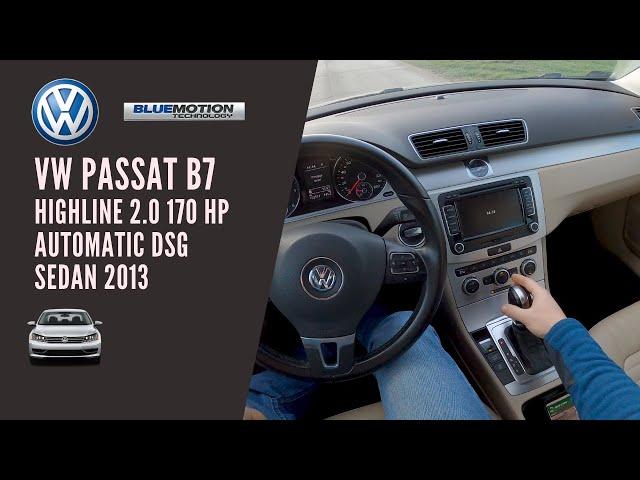 VW Passat B7 sedan 2013 2.0 TDi CR 170 HP Highline | 4K Day POV Test Drive | #4 EWcars