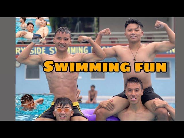 Swimming pool fun||full entertainment/jeevan grg/#swimming #kathmandu #entertainment #nepal