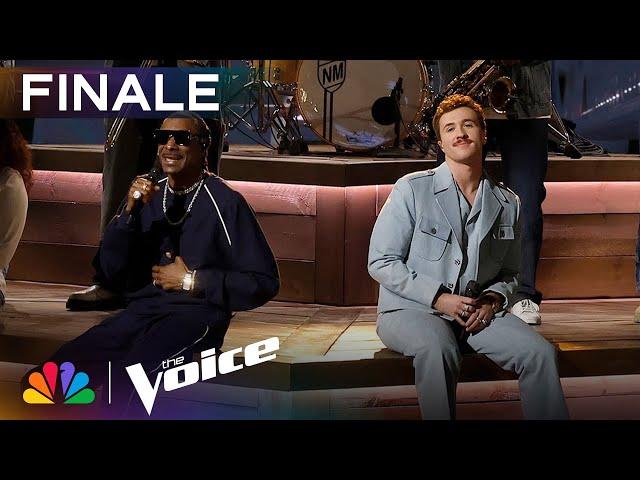 Jeremy Beloate and Snoop Dogg Perform "(Sittin' On) The Dock of the Bay" | The Voice Finale | NBC