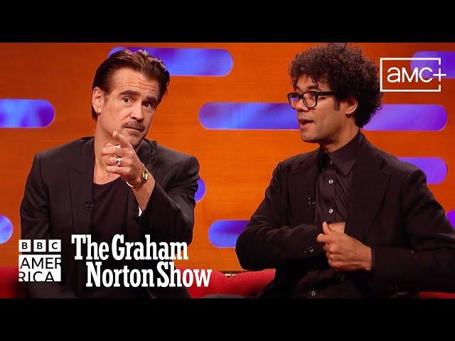 Richard Ayoade and Colin Farrell Recite Poetry  The Graham Norton Show | BBC America