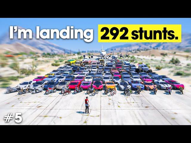 1 Stunt With Every Vehicle In GTA 5 #5