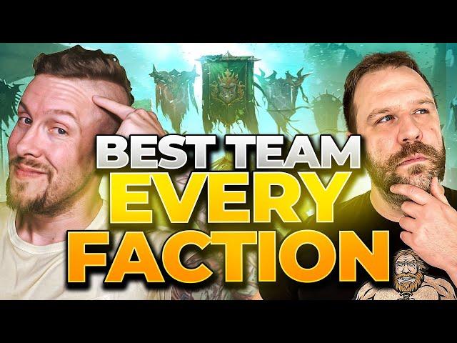 Building the BEST TEAMS in EVERY FACTION (Must Watch!)