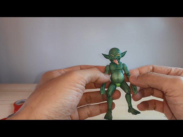 Alphamax Skytube Premium Love Monsters 001 Goblin-kun Action Figure Review