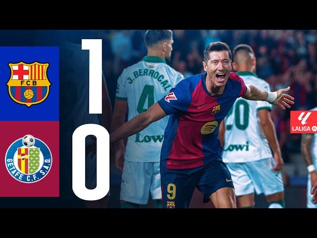 FC BARCELONA 1 vs 0 GETAFE | LALIGA 2024/25 MD07