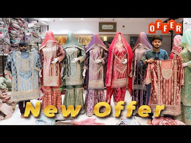 Charminar Pakistani Ready made 4 days Offer sale hyderabad madina market Ys Textile gharara pent