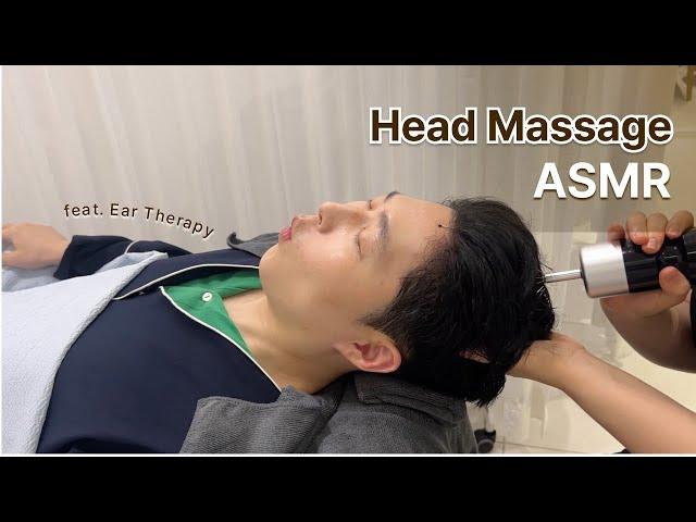 [ASMR]The most professional scalp massage, ear massage, head spa, and hair loss treatment in Korea!