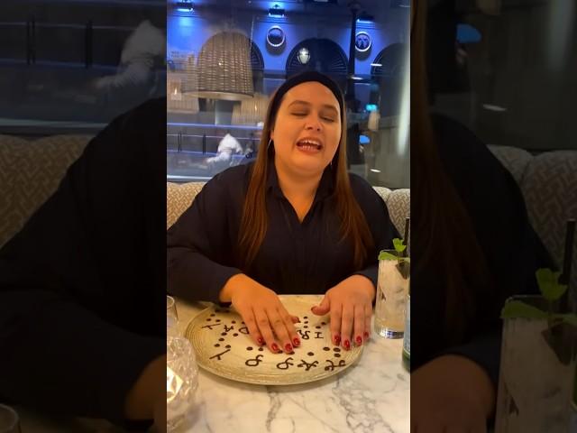 This restaurant had a special surprise for a blind woman ️ @natalietepaa