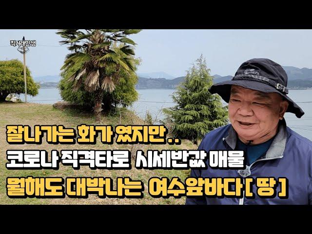 코로나만 아니면 다신 없을 반값 초급매!  여수밤바다가 훤히 보이는 전남 고흥 땅(건축부지)과 주택 놓치지 마세요