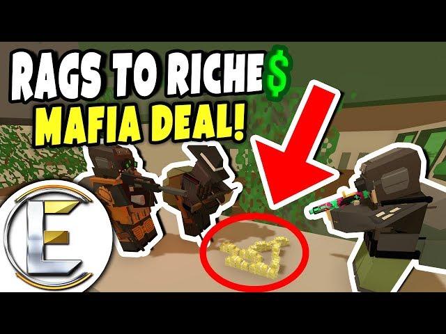 THE MAFIA DEAL! | Unturned Roleplay (Rags to Riches #47)