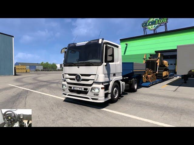 Ruta Con Una Topadora Z35K De 39 Toneladas a Limoges | #22 ETS2 Euro Tour