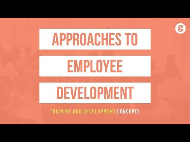 Approaches to Employee Development