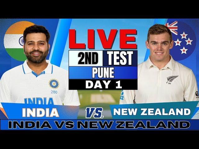 India vs New Zealand 2nd Test Match Live Score & Commentary | IND vs NZ 3rd session, India Batting