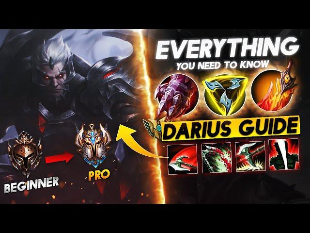 EXTREMELY DARIUS GUIDE | EVERYTHING YOU NEED TO KNOW | WILDRIFT