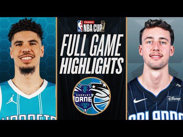 HORNETS at MAGIC | EMIRATES NBA CUP  | FULL GAME HIGHLIGHTS | November 12, 2024