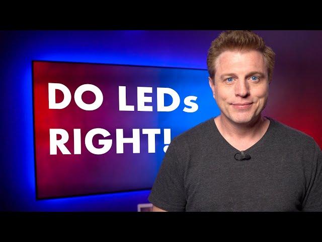 Install TV LED Backlighting the “Correct Way” - LIFX Z Strips