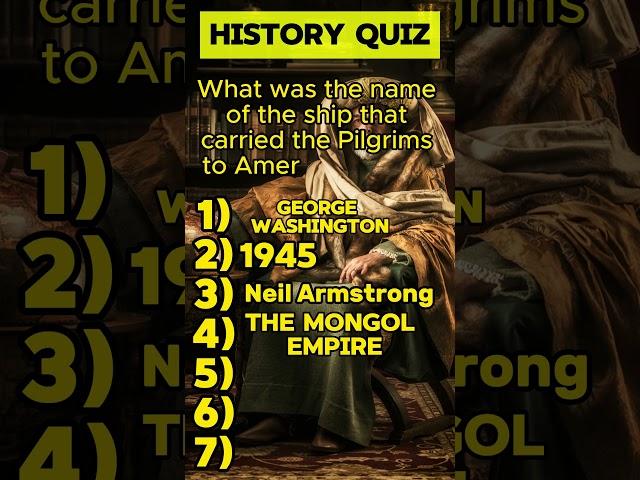 Epic History Quiz: Can You Ace These Challenging History Questions? #shorts