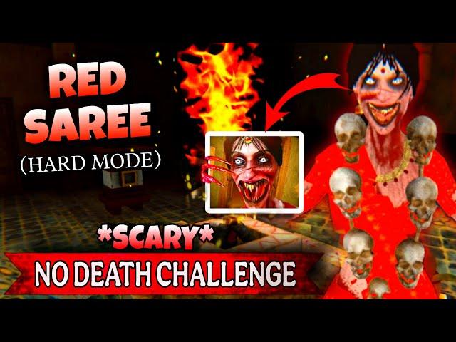 NO DEATH CHALLENGE IN HARD MODE WAS SO *SCARY* || KAMLA MOBILE SCARY GAMEPLAY || KAMLA NEW SAREE