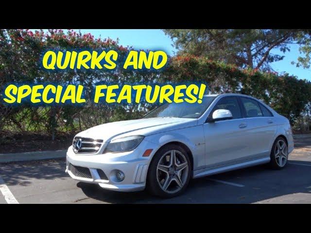 Mercedes C63 AMG--Special Features & Quirks!--What features make up a C63 AMG?