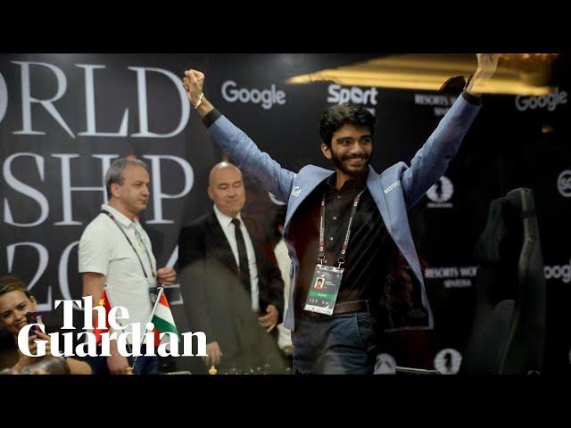 Gukesh Dommaraju becomes youngest ever world chess champion