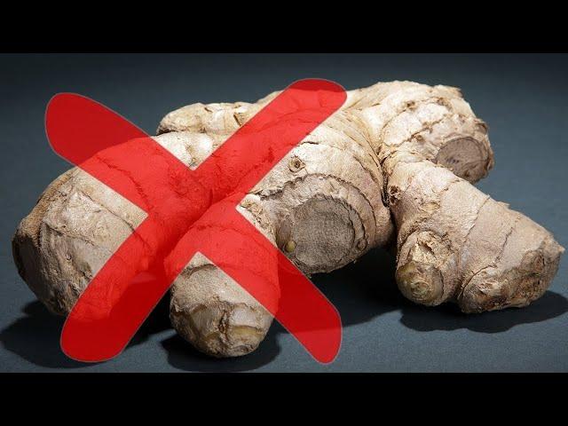 AVOID Ginger If You Have THESE 7 Health Problems!